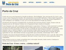 Tablet Screenshot of porto-da-cruz.com